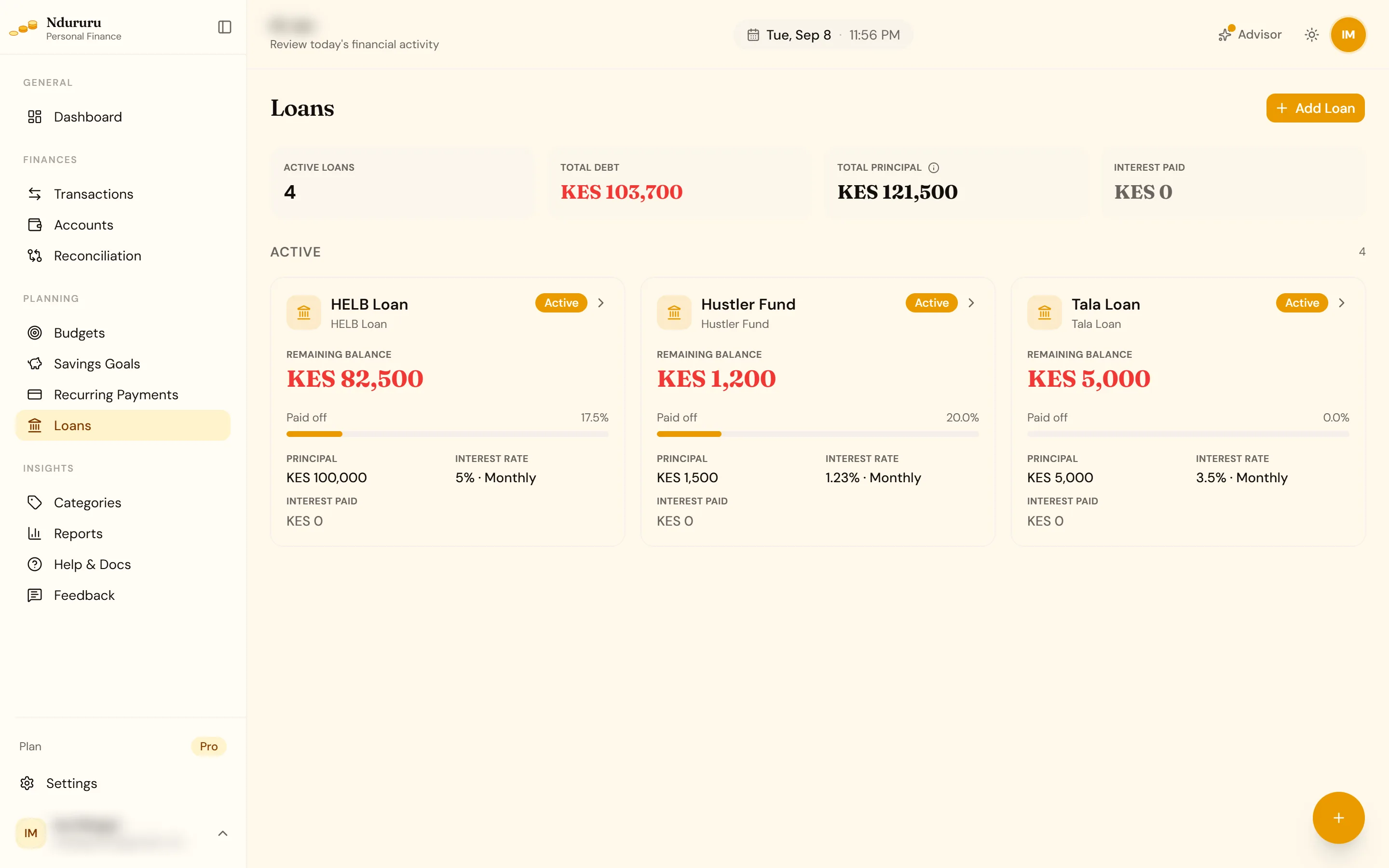 Every loan, one clear payoff plan